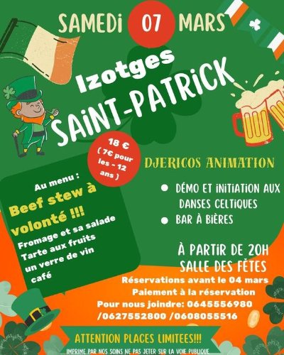 Fête de la Saint-Patrick