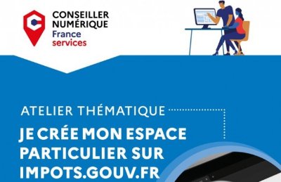 ATELIER : JE CRÉE MON ESPACE IMPOTS.GOUV.FR