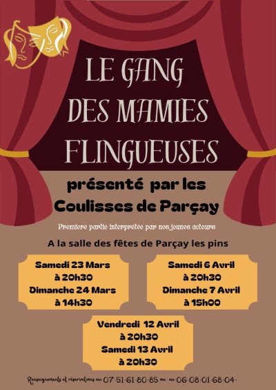 Théâtre à Parçay-les-Pins