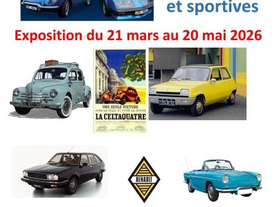 Exposition Renault - populaires et sportives - Musée de l'automobile
