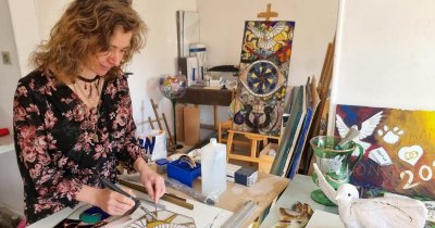 Exposition des vitraux de Christelle MOURAND