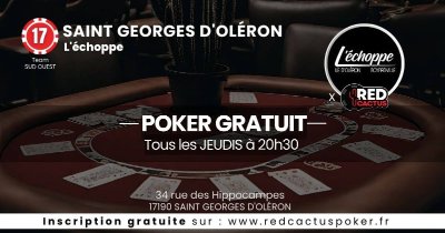 L'Echoppe : Tournoi de poker gratuit