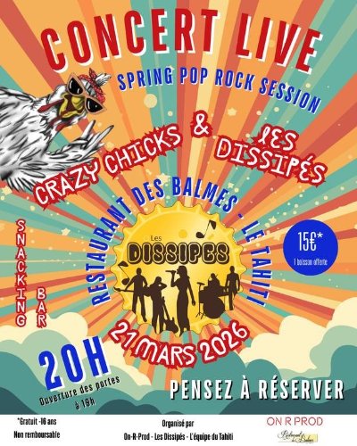 Concert Live - Spring Pop Rock Session