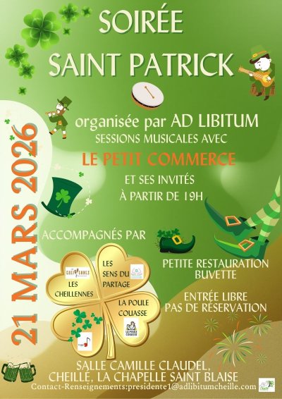 Soirée Saint Patrick - Ad Libitum
