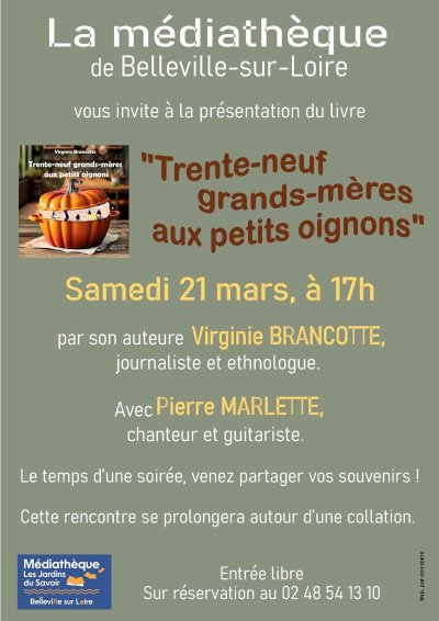 Trente neuf grands-mères aux petits oignons