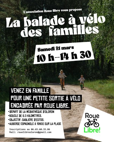 La balade à vélo des familles