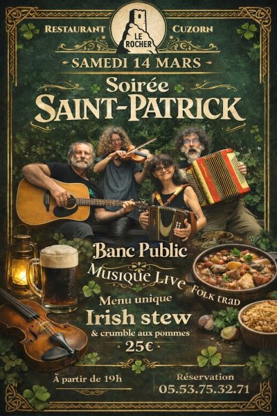 Soirée Saint-Patrick