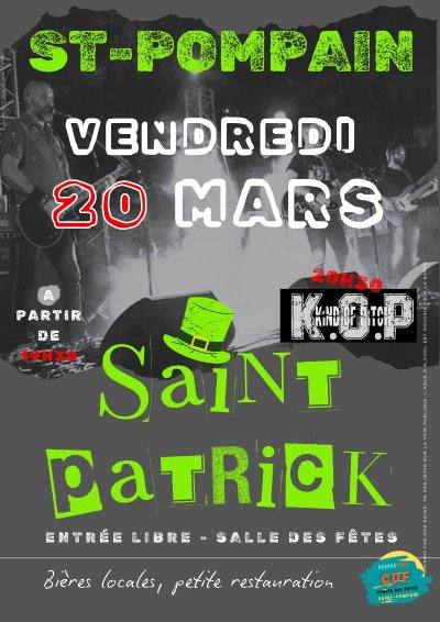 Soirée St Patrick
