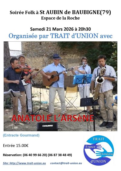 Concert - Anatole L'Arsène