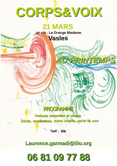 Atelier corps et voix