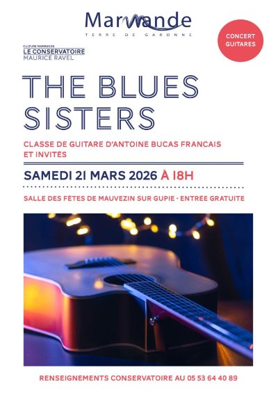 Concert guitare - The Blues Sisters - Conservatoire Maurice Ravel