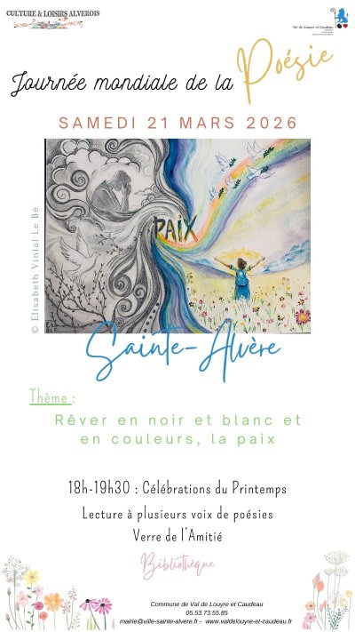 Journée mondiale de la poésie