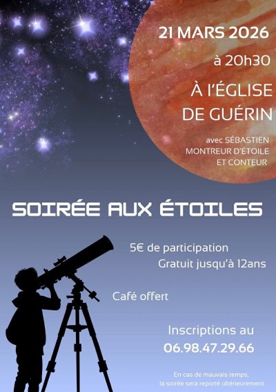 Soirée aux étoiles