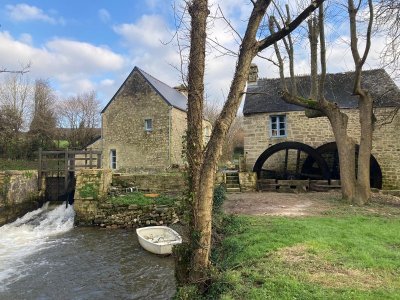 Moulin de Négreville : visite du moulin