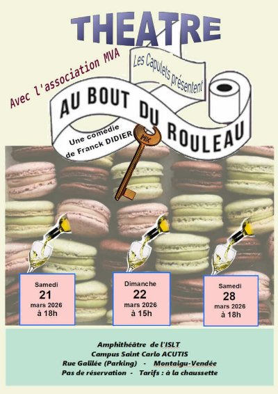 "AU BOUT DU ROULEAU" - théâtre par la Cie Les Capulets
