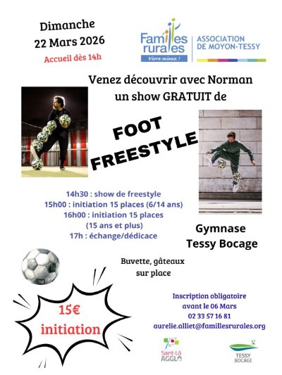Découverte du foot freestyle avec Norman
