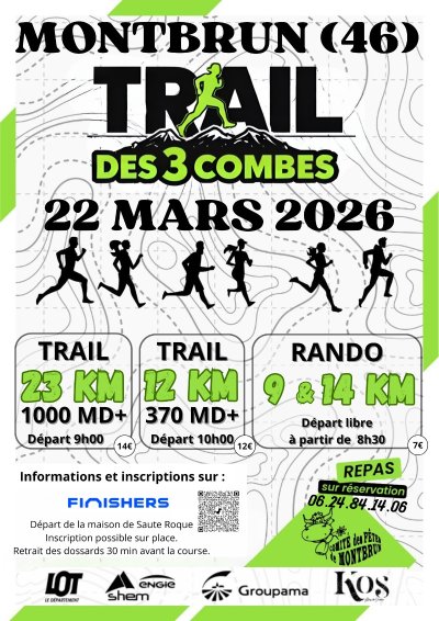 Trail des 3 combes à Montbrun