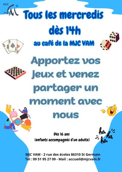 Mecredi jeux de société