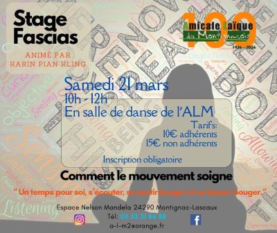 Stage Fascias - Comment le mouvement soigne