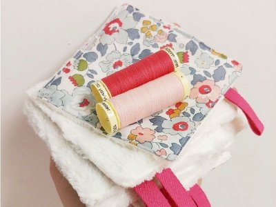 Je crée mes lingettes lavables avec Anne à la Recyclerie