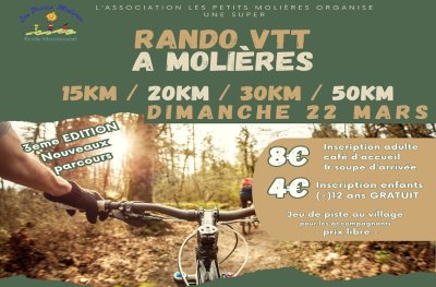 Rando VTT à Molières