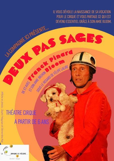"Deux pas sages" spectacle théâtre cirque