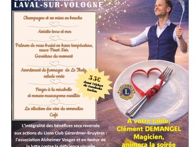 Repas caritatif les fourchettes du cœur