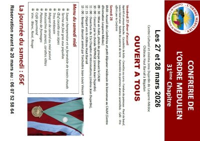 31ème chapitre de La Confrérie de l’Ordre Médulien