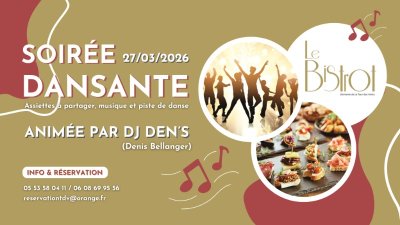 Soirée dansante avec DJ | Bistrot de Malfourat