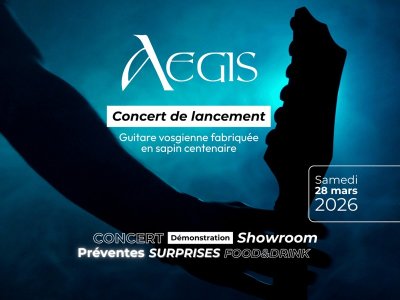 Concert de lancement - Aegis guitares