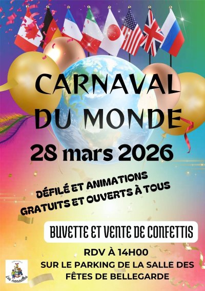 Soirée dansante carnaval du monde
