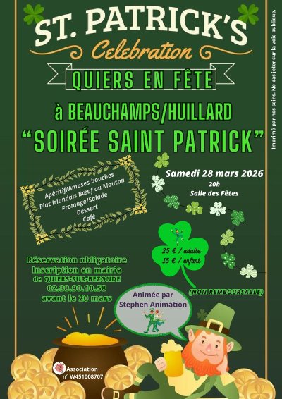 Soirée "Saint Patrick"