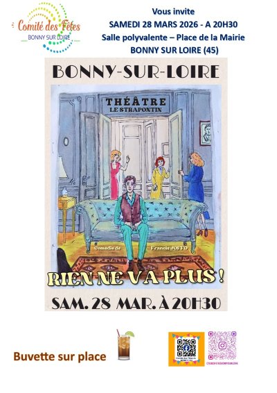 Théâtre "Rien ne va plus !" avec Le Strapontin