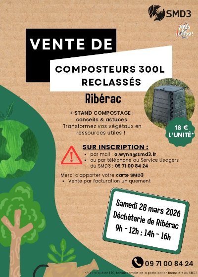 Vente de composteurs et atelier compostage