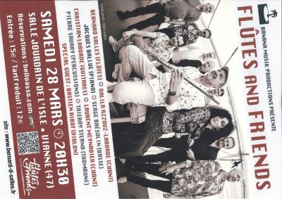 Flûtes and friends - concert
