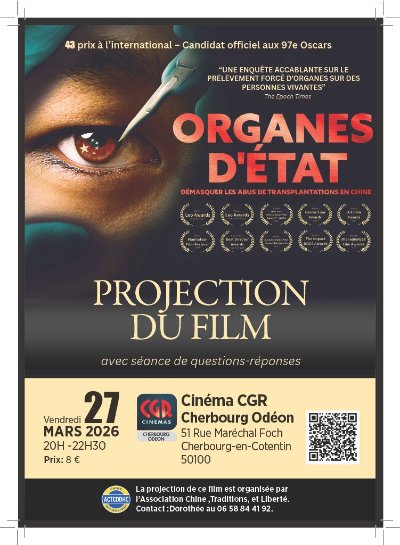 Projection du film/débat : Organes d'état