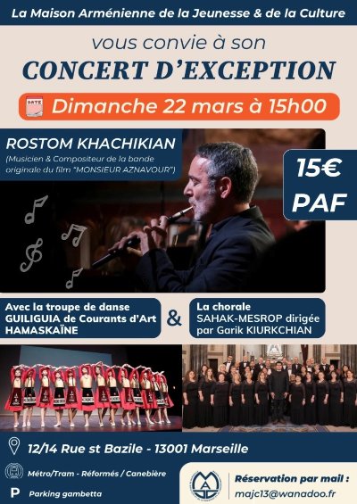 Concert Rostom Khachikian