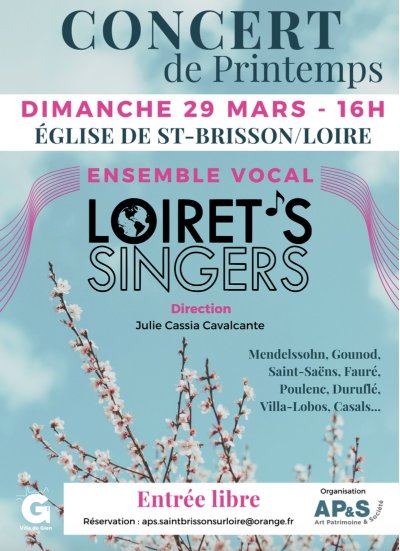Concert de Printemps : "Loiret's Singers"