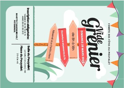 Vide-greniers du Comité des Fêtes du Pouyalet