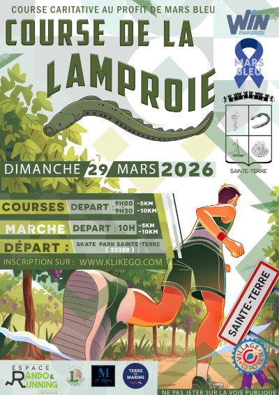 Course de la Lamproie à Sainte-Terre