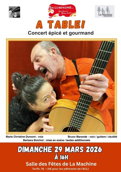 Spectacle-Concert "A table !"