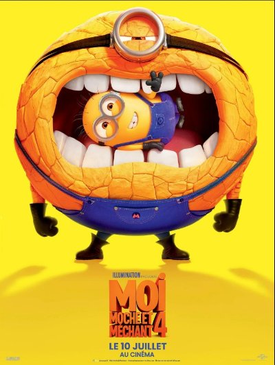 Clap 41 "Moi, Moche et Méchant 4" à Vallières-les-Grandes