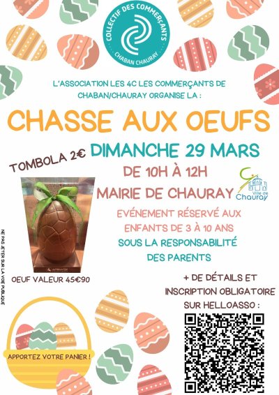 Chasse aux oeufs à Chauray