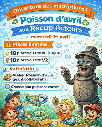 Poisson d'avril aux Récup'acteurs