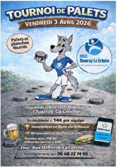Tournoi de palets à Chauray