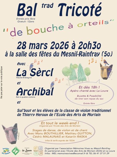 Bal Trad Tricoté "De bouches à orteils"