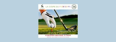 Compétition de golf "Coupe du Printemps"