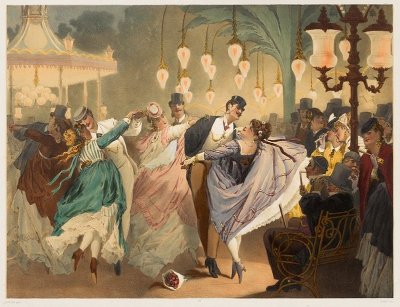 Animation costumée "ArcachonnVille Impériale : les accessoires de mode de l'époque"