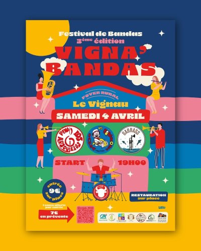 Vigna'bandas 3ème édition du Festival des Bandas