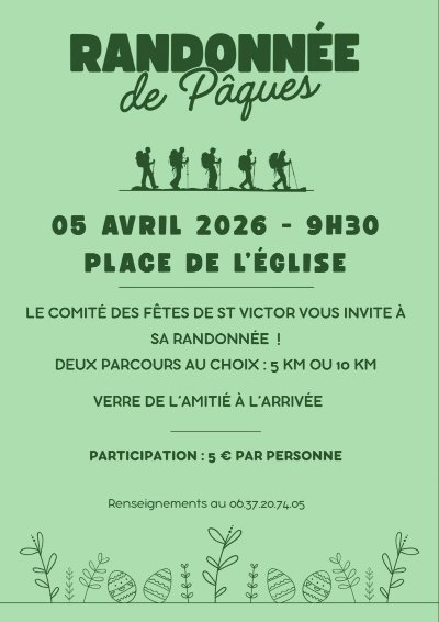 Randonnée de Pâques